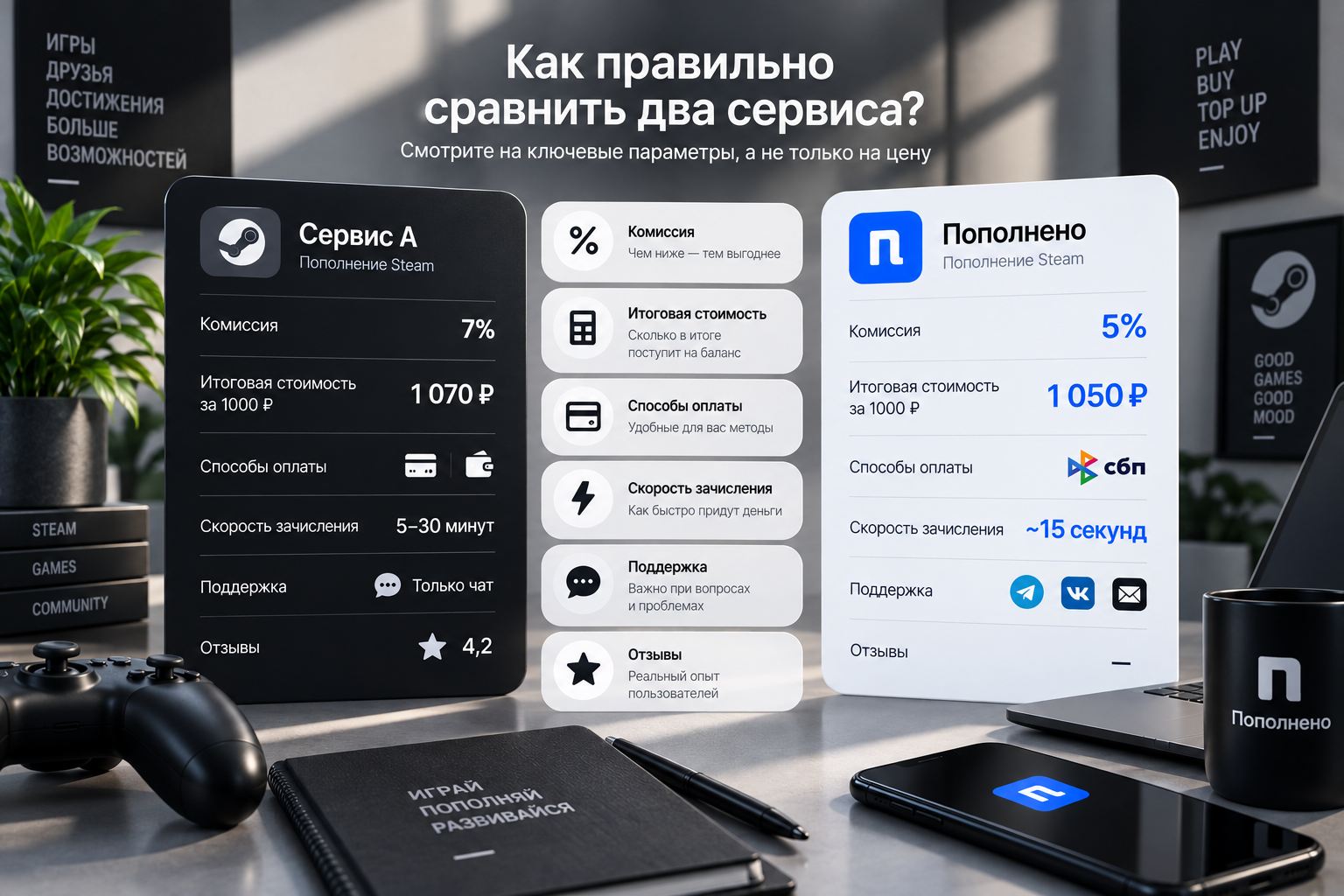 Как сравнить?