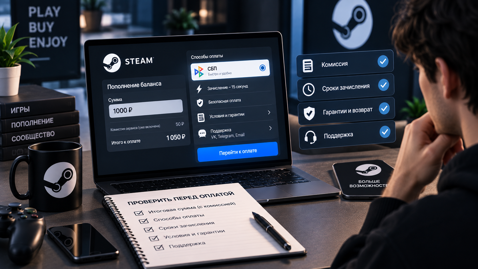 Steam