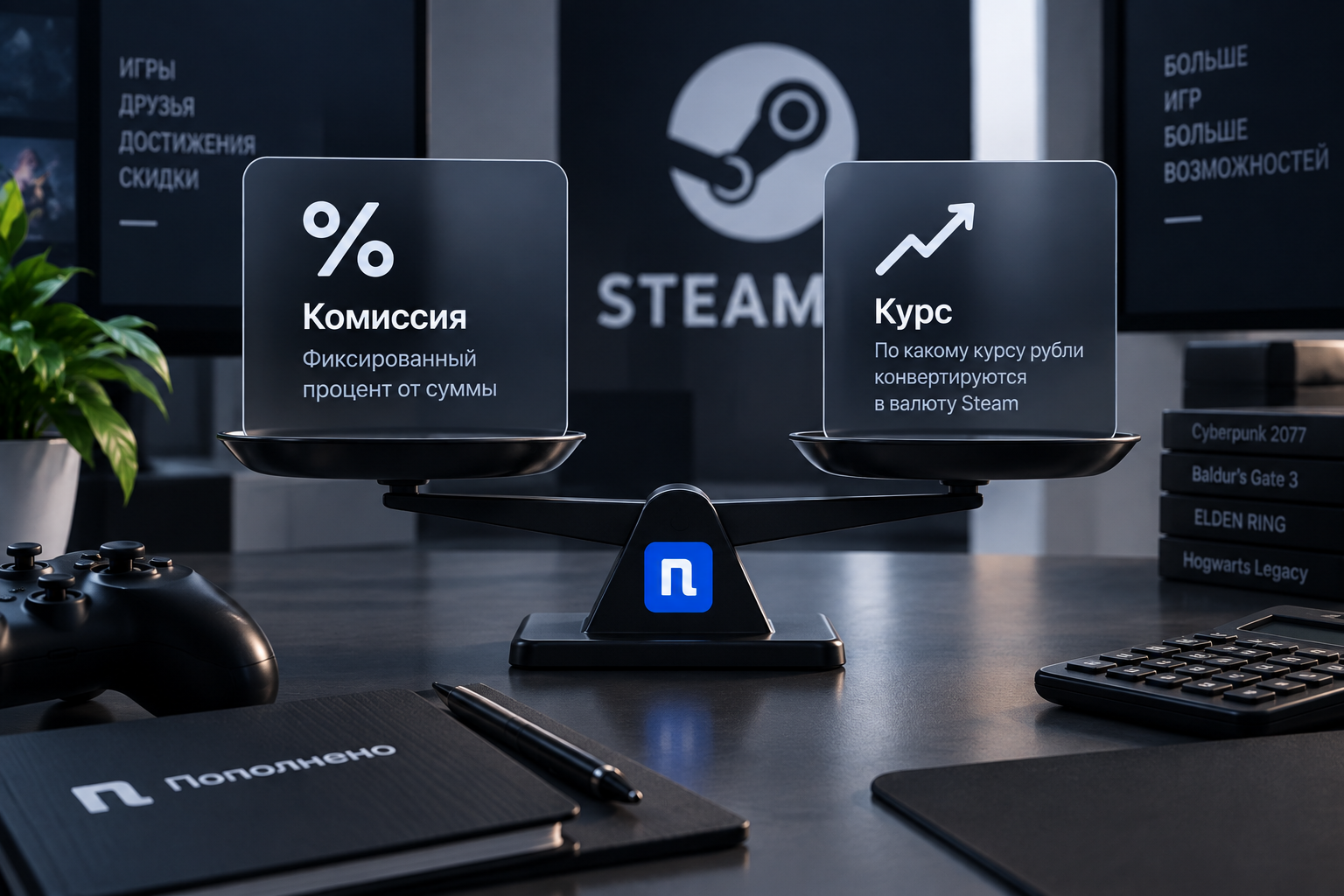 Комиссия или курс