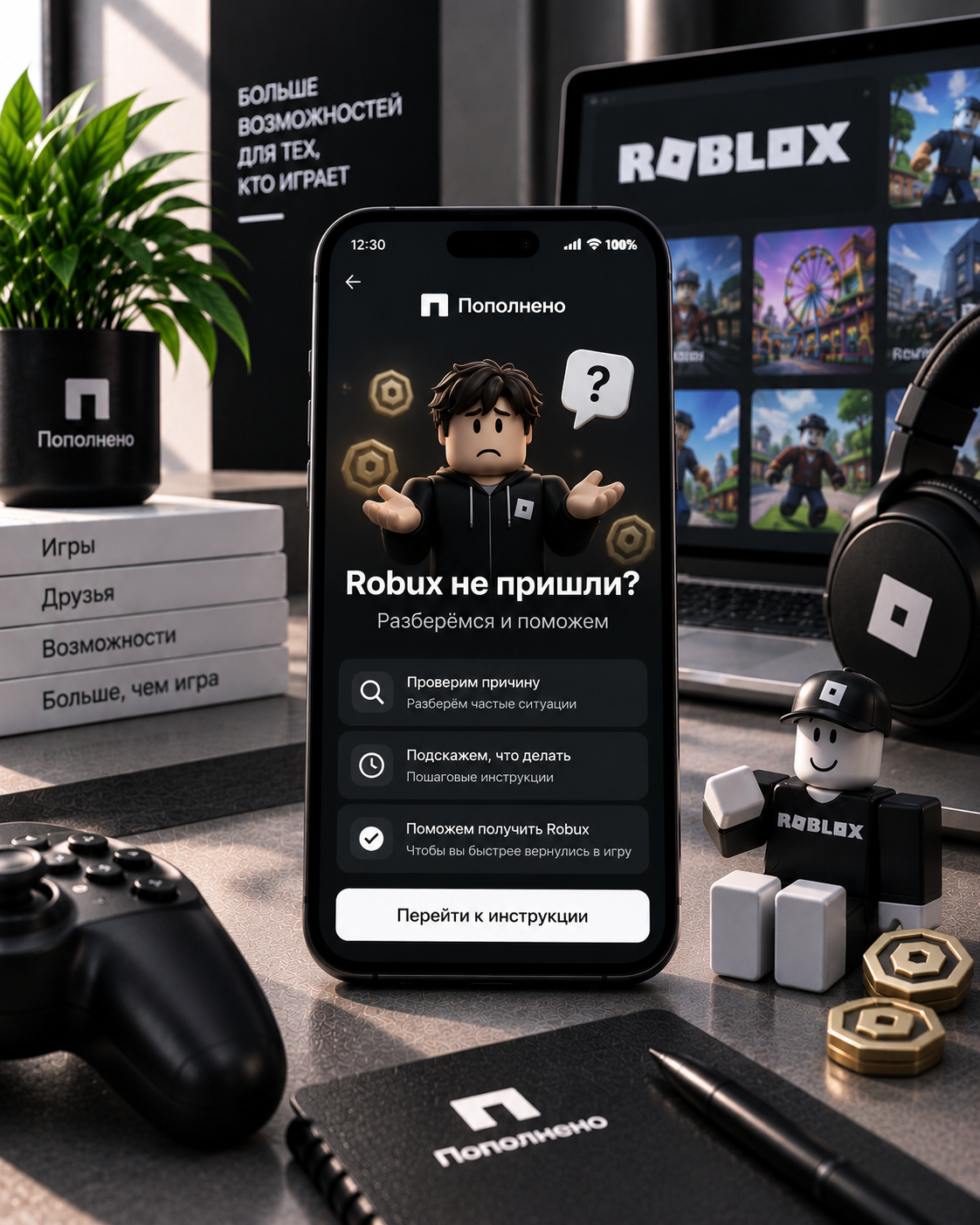 Robux не пришли